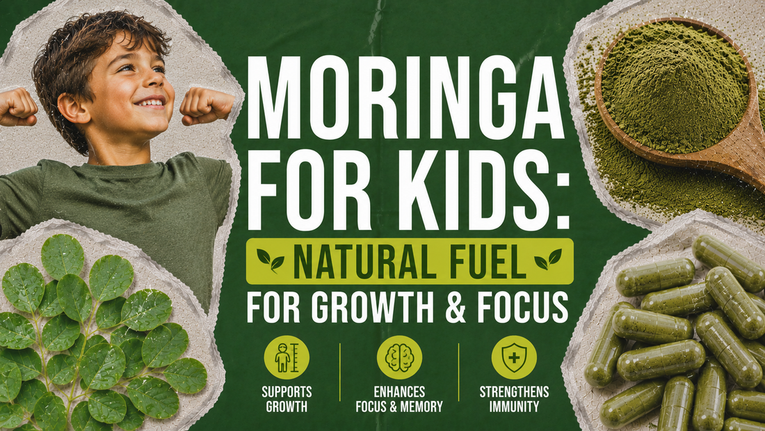 moringa for kids natural fuel, growth & focus thumbnail